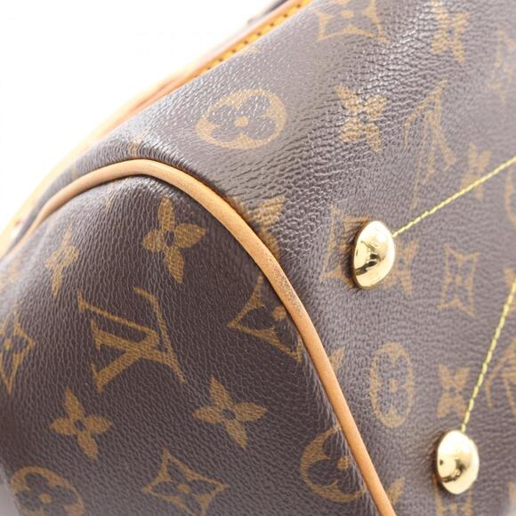LOUIS VUITTON Brown Monogram Leather Bag - Picture 8 of 10